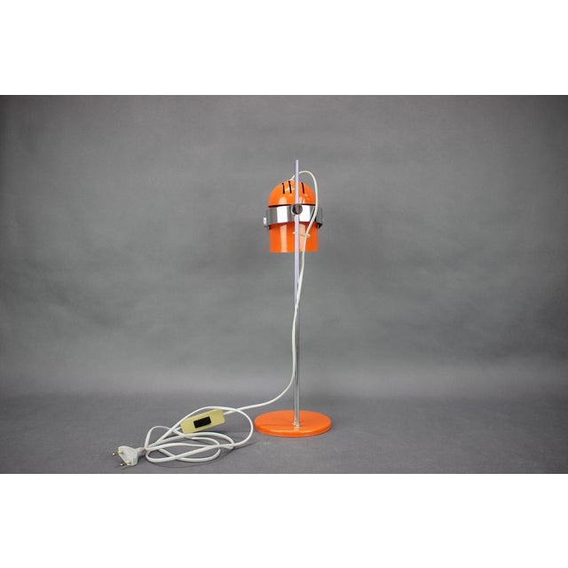 1970s Mid-Century Modern Table Lamp from Stanislav Indra, Czechoslovakia, 1970s For Sale - Image 5 of 12