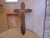 Pre-War Brass Hanging Cross, 1920s For Sale - Image 4 of 10
