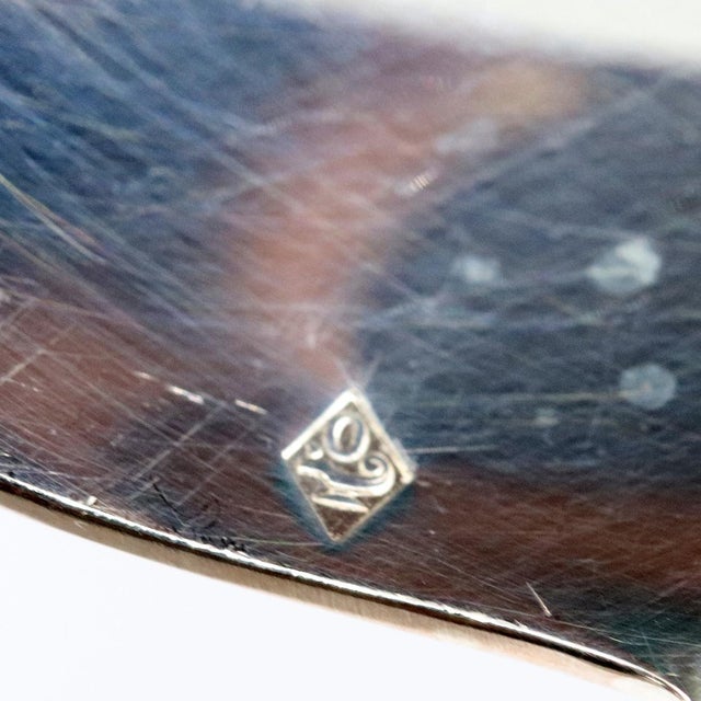 French French Odiot Demidoff .950 Sterling Silver Soup Ladle For Sale - Image 3 of 8