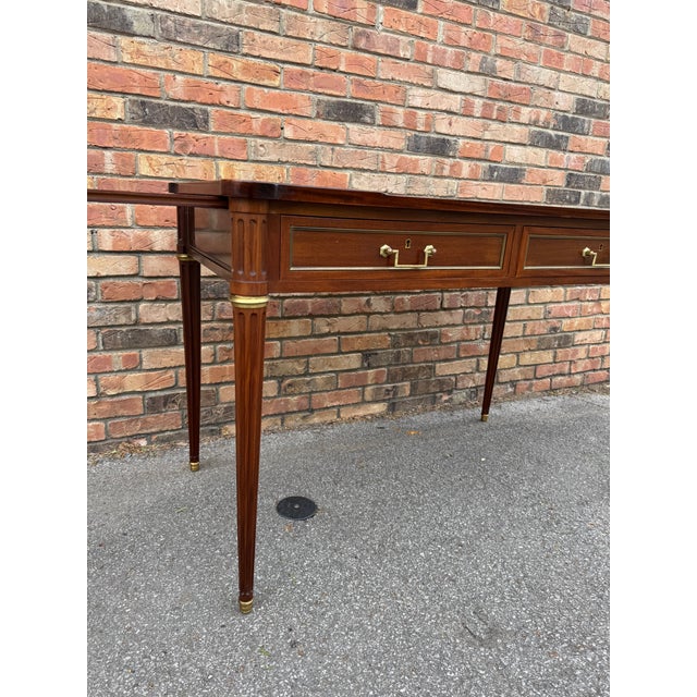 19th Century French Louis XV Leather Desk For Sale In Nashville - Image 6 of 13