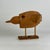 Folk Art Vintage American Folk Art Articulated Bird Sculpture in Blond Brown Wood For Sale - Image 3 of 10