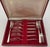 Mappin & Webb A Vintage New Set of 9 Silver Pastry Forks, Art Deco For Sale - Image 4 of 12