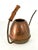 Mid Century Copper and Brass Watering Can With Bamboo Handle For Sale - Image 9 of 16