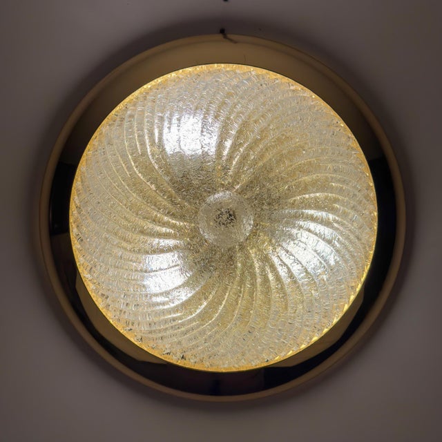 Vintage Murano Ceiling Lamp, Italy 1980s For Sale - Image 15 of 18