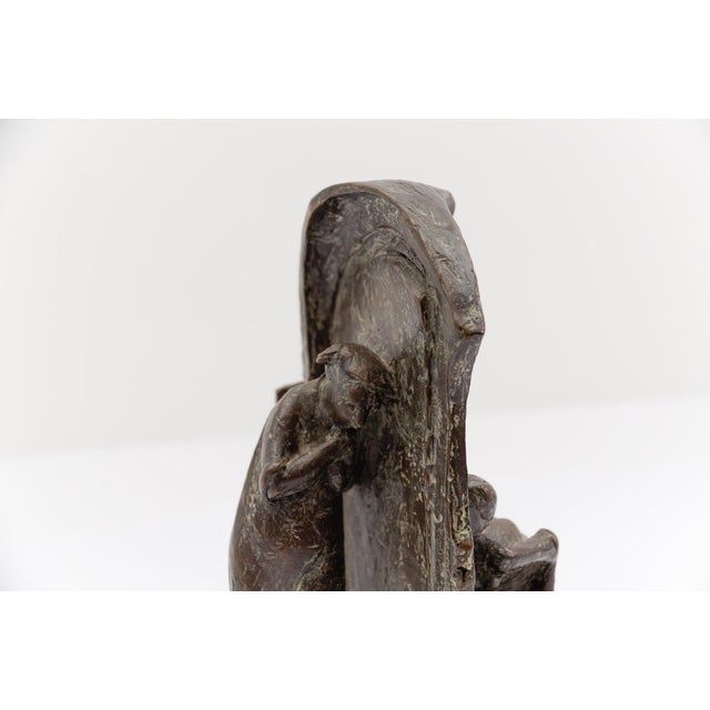 B.G., Figurative Artists Bronze of a Keyhole Door Scene 1991 1/7, 1960s, Bronze For Sale - Image 4 of 18