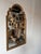 Hollywood Regency Vintage Baker Furniture Hollywood Regency Gold Giltwood Architectural Arch Wall Mirror For Sale - Image 3 of 13