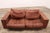 Vintage Budapest Sofa in Cognac Color by Paola Navone for Baxter, 1990s For Sale - Image 11 of 17