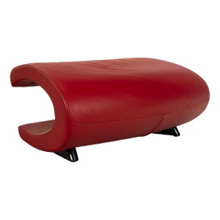 DS 152 Leather Stool from de Sede For Sale