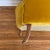 Yellow Vintage Mid Century Modern Yellow Velvet Loveseat Chair For Sale - Image 8 of 9