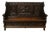Renaissance Revival Carved Oak Monk's Hall Settle Bench, 1800s For Sale