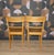 Vintage Frankfurt Style Kitchen Chairs in Wood and Cork, 1950s, Set of 2 For Sale - Image 6 of 10