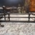 Fireplace Fender and Andirons, Set For Sale - Image 4 of 9