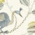 Contemporary Schumacher Campagne Wallpaper in Cadet & Citron (8 Yards) For Sale - Image 3 of 5