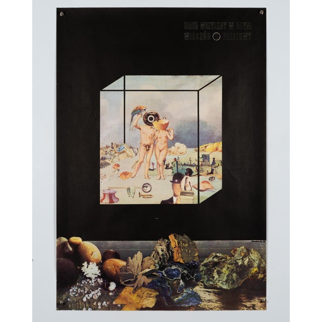 Musical Theatre in Gdynia Theater Poster by Jerzy Krechowicz, 1976 For Sale - Image 3 of 9