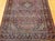 Vintage Kashan Rug, Hand-Knotted Wool & Cotton, Floral Pattern, Red & Navy, 4x6 For Sale - Image 11 of 18