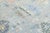 Blue Light Blue Contemporary Oushak Style Wool Rug Handmade With Floral Design For Sale - Image 8 of 9