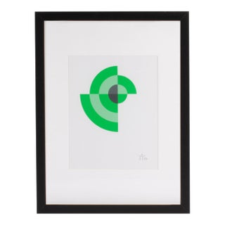1995 “Konstruktion and Intuition” Serigraph Print by Anton Stankowski For Sale