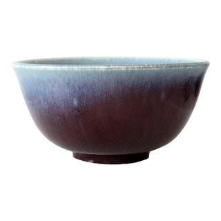 Vintage Large Studio Pottery Bowl For Sale