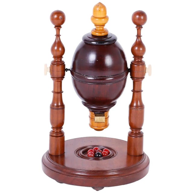 19th Century British Colonial Wood Counter Game For Sale - Image 9 of 9