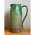 Vintage Handcrafted Green Studio Pottery Jug For Sale - Image 10 of 12
