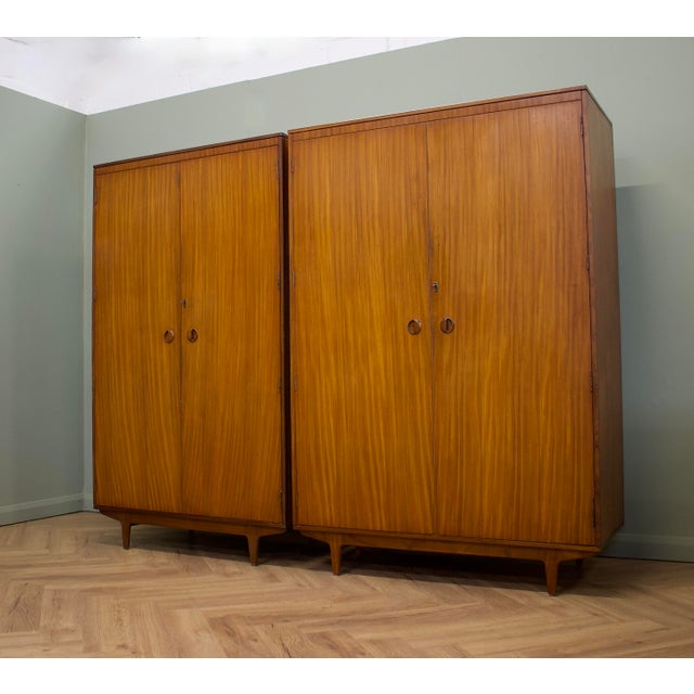 Mid-Century Modern Vintage Teak Wardrobe from Butilux, 1960s For Sale - Image 3 of 11