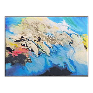 Robert Katona "Boy on a Dolphine" Hand Signed Serigraph Art on Paper Seascape