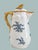 Antique R. Delinières & Cie Limoges Gilt Porcelain Chocolate Pot With Shell Finial For Sale - Image 17 of 17