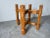 Vintage Coastal Rattan Dining Table With Round Glass Top/ Sold For Sale - Image 12 of 12