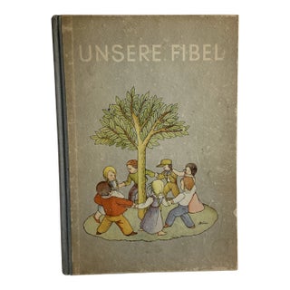 1930 Unsere Fibel Child's Primer Book For Sale