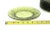 Green Vintage Green Glass Cabbage Leaf Salad Plates - Set of 7 For Sale - Image 8 of 9