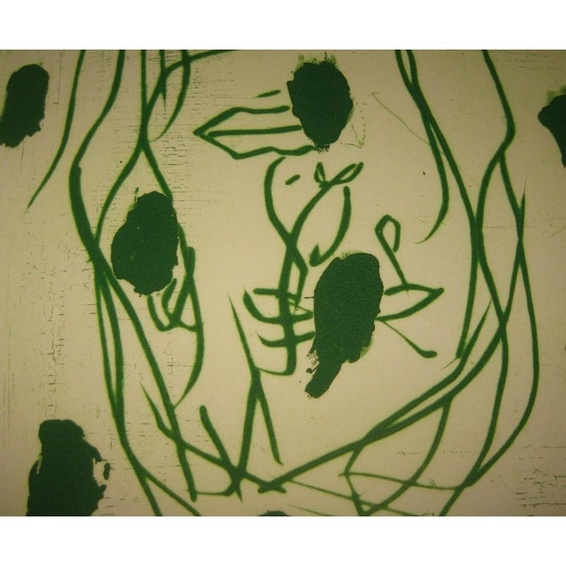 Paint 1992 Grune Punkte Abstract Etching and Aquatint by George Baselitz For Sale - Image 7 of 12