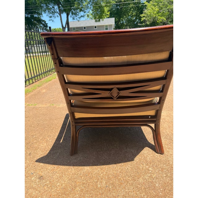 1980s Palecek Lounge Chair For Sale - Image 13 of 16