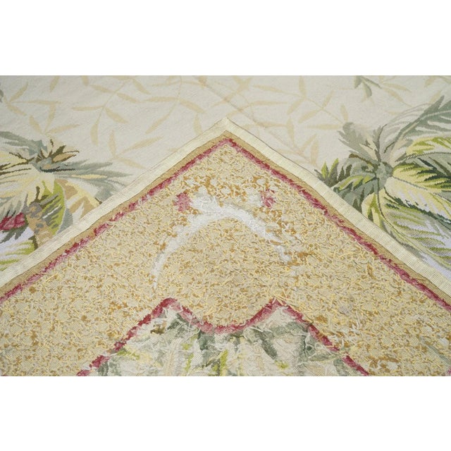 French Aubusson Design Rug 7'10'' x 9'11''