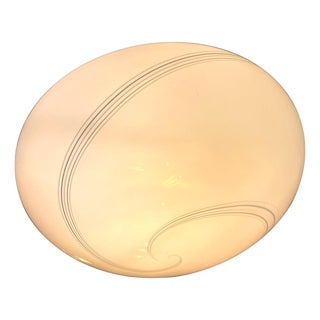 Large Murano Glass Flush Mount attributed to Vetri, Italy, 1970s For Sale