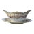 Late 19th Century z.s. & Co. Bavarian Porcelain Sauce Boat For Sale