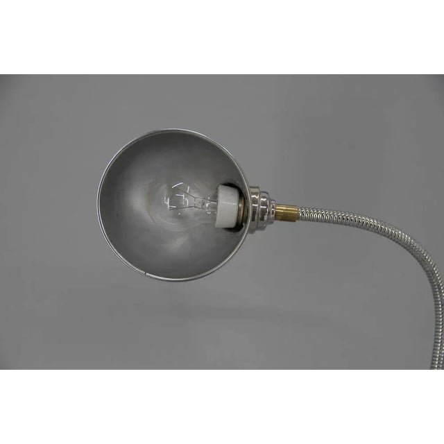 Table Lamp with Flexible Shade, 1940s For Sale - Image 6 of 9