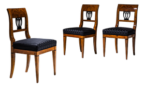 Biedermeier Chairs, Southern Germany, 1820, Set of 3