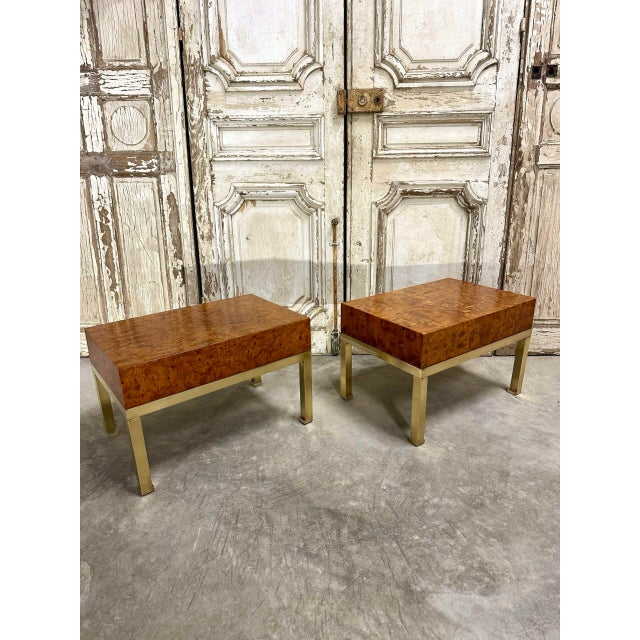 1970s Bedside Tables by Guy Lefèvre, 1970s, Set of 2 For Sale - Image 5 of 10