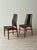 Wood Danish Mid-Century Rosewood High-Back Dining Chairs- A Set of 4 For Sale - Image 7 of 12