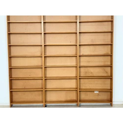 Large Vintage Shelving Unit in Pine, 1960s For Sale - Image 11 of 18