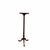 English Vintage Pie Crust Edge Top Pedestal Plant Stand For Sale - Image 3 of 3