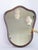 Wood Vintage Dutch Scalloped Wooden Mirror, 1950s For Sale - Image 7 of 11