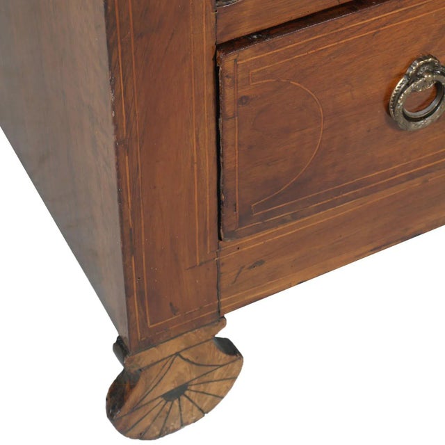 17th Century Italian Inlaid Walnut Dresser For Sale - Image 11 of 13