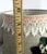 Vintage Glass Ball Lamp + Shabby Chic Shade For Sale - Image 14 of 15
