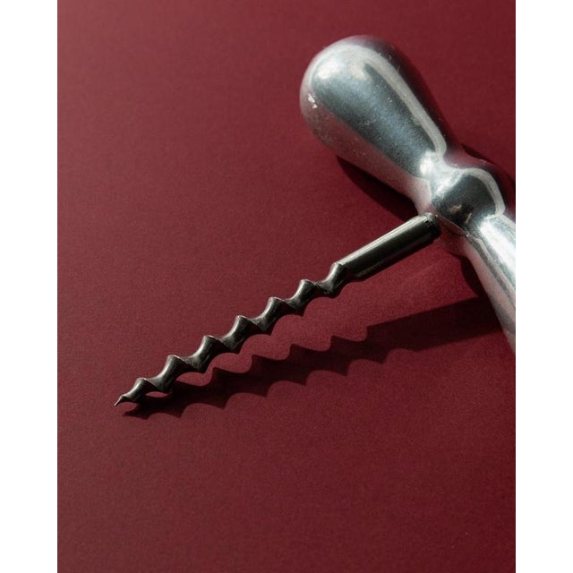 Vintage Italian Metal Corkscrew, 1950s For Sale - Image 9 of 11