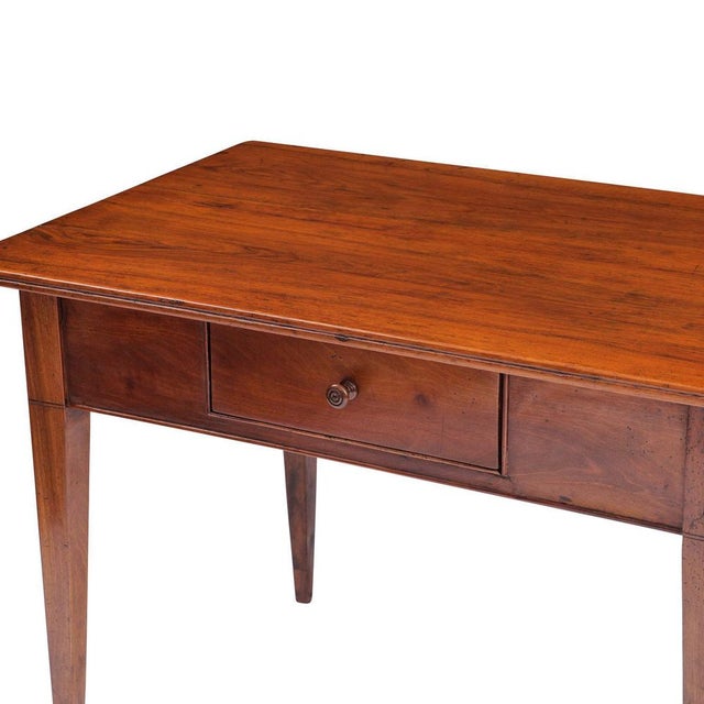 Antique Desk in Walnut, 1810 For Sale - Image 5 of 6