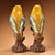 Mid 20th Century Pair of Vintage Cloisonne Enamel Woodpecker Figures – 10.2" Birds on Branches For Sale - Image 5 of 10