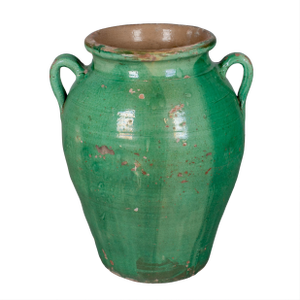 Large 19th Century French Pottery Jar or Vase