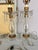 Art Nouveau Vintage Pair of Crystal Lamps-2 For Sale - Image 3 of 7