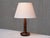 Wood Sculptural Table Lamp in Ash Wood attributed to Charles Dudouyt, France, 1950s For Sale - Image 7 of 11